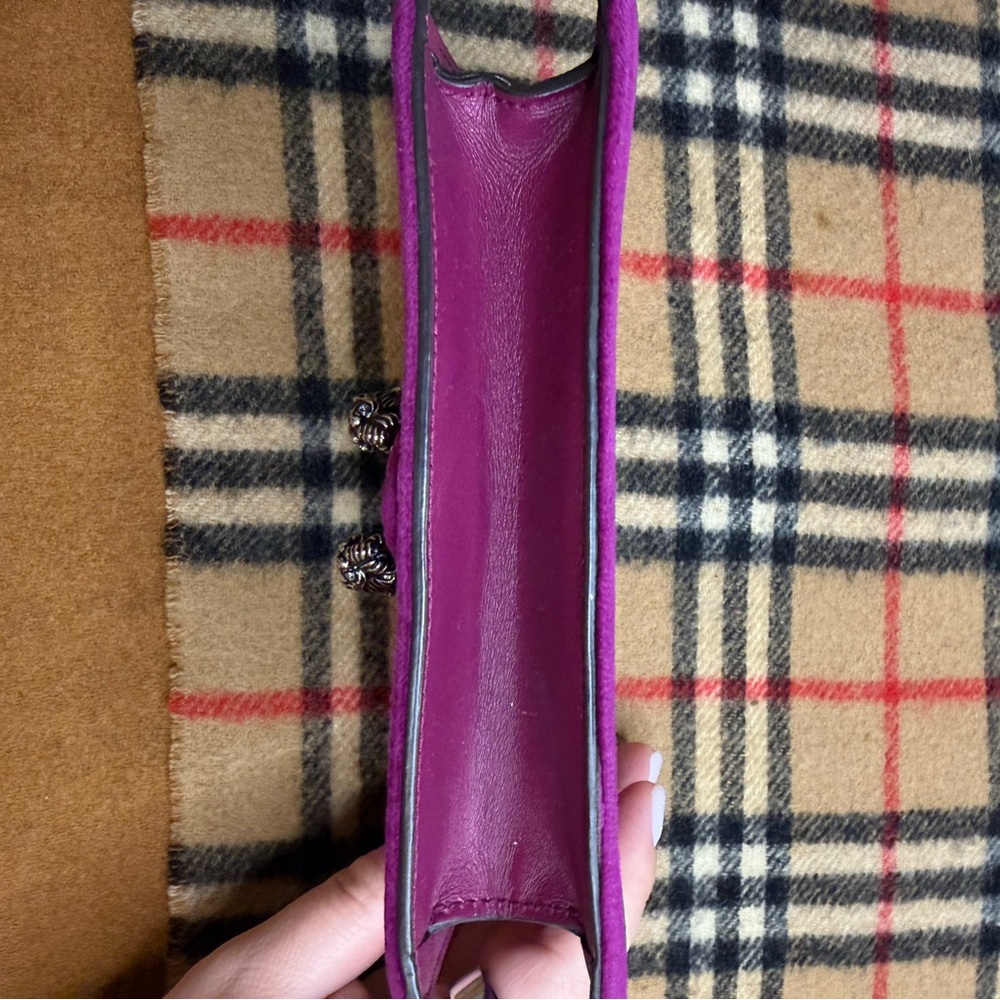 Gucci Purple Velvet Super Mini Dionysus - Picture 8 of 11